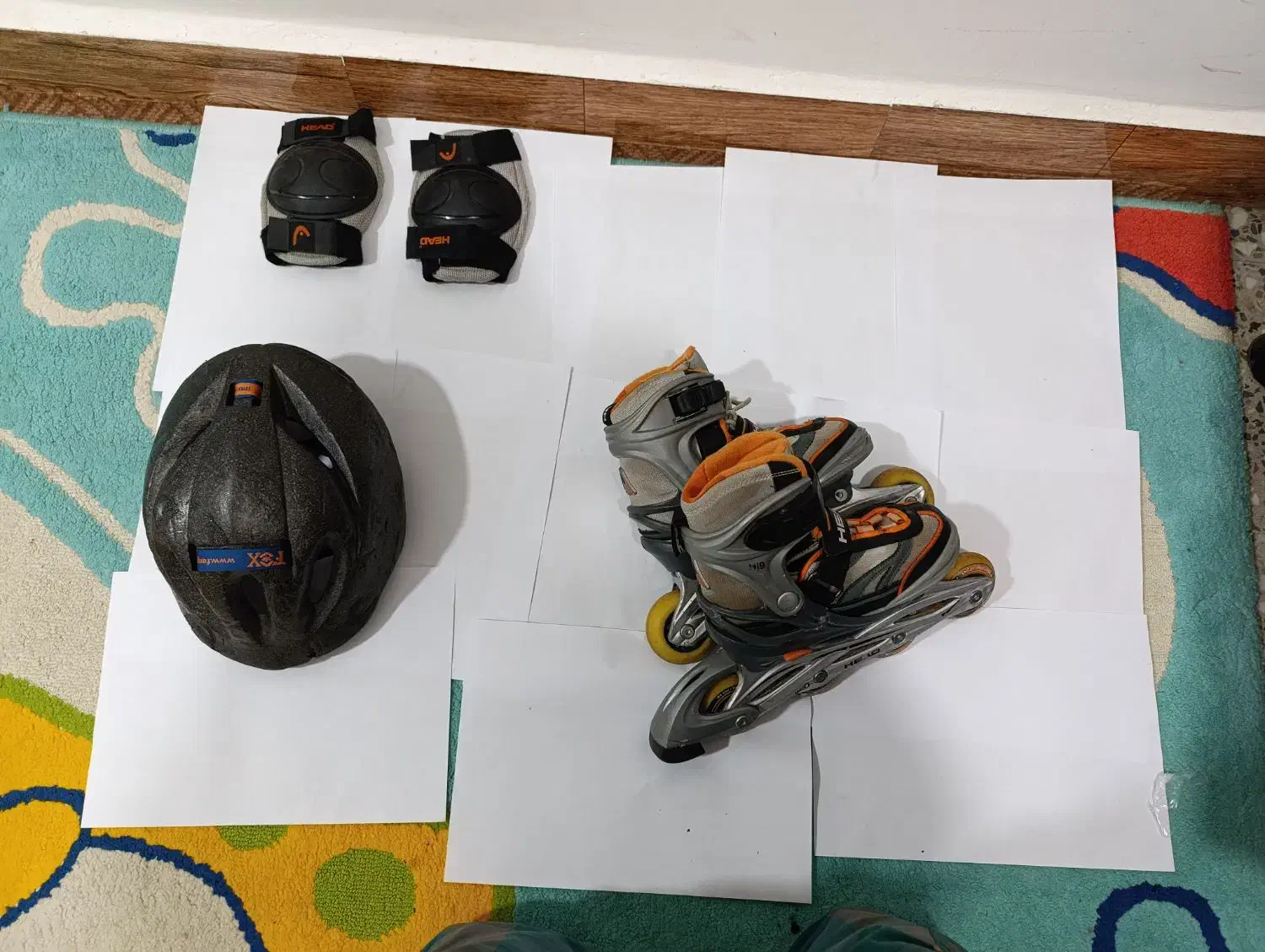 اسکیت|دوچرخه، اسکیت، اسکوتر|شوش, |دیوار