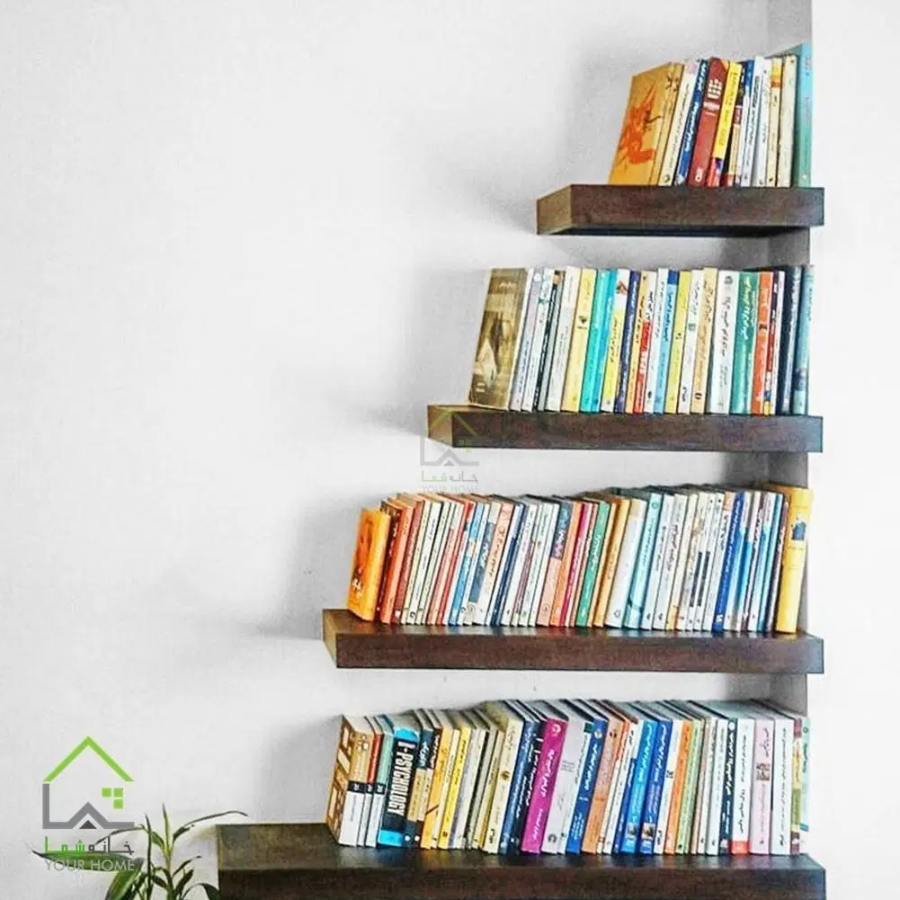 شلف|کتابخانه، شلف، قفسه‌های دیواری|بجنورد, |دیوار