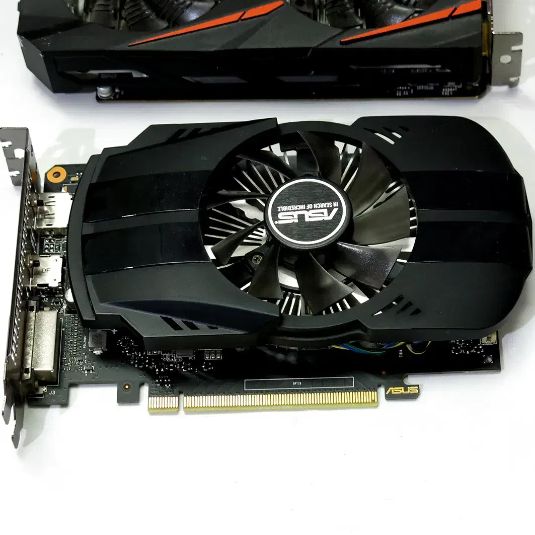 گرافیک ASUS GTX 1050 ti چهار گیگ در حد نو|قطعات و لوازم جانبی رایانه|قم, چهار مردان|دیوار