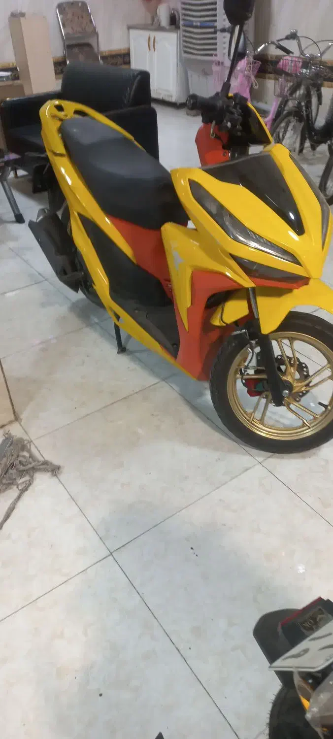 کلیک کویر|موتورسیکلت|قرچک, باقرآباد|دیوار