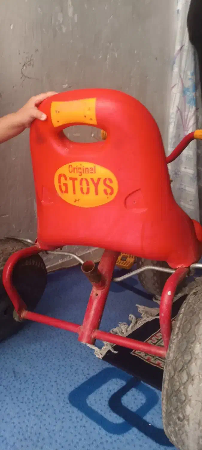 سه چرخه|اسباببازی بچه|قم, شاه ابراهیم|دیوار