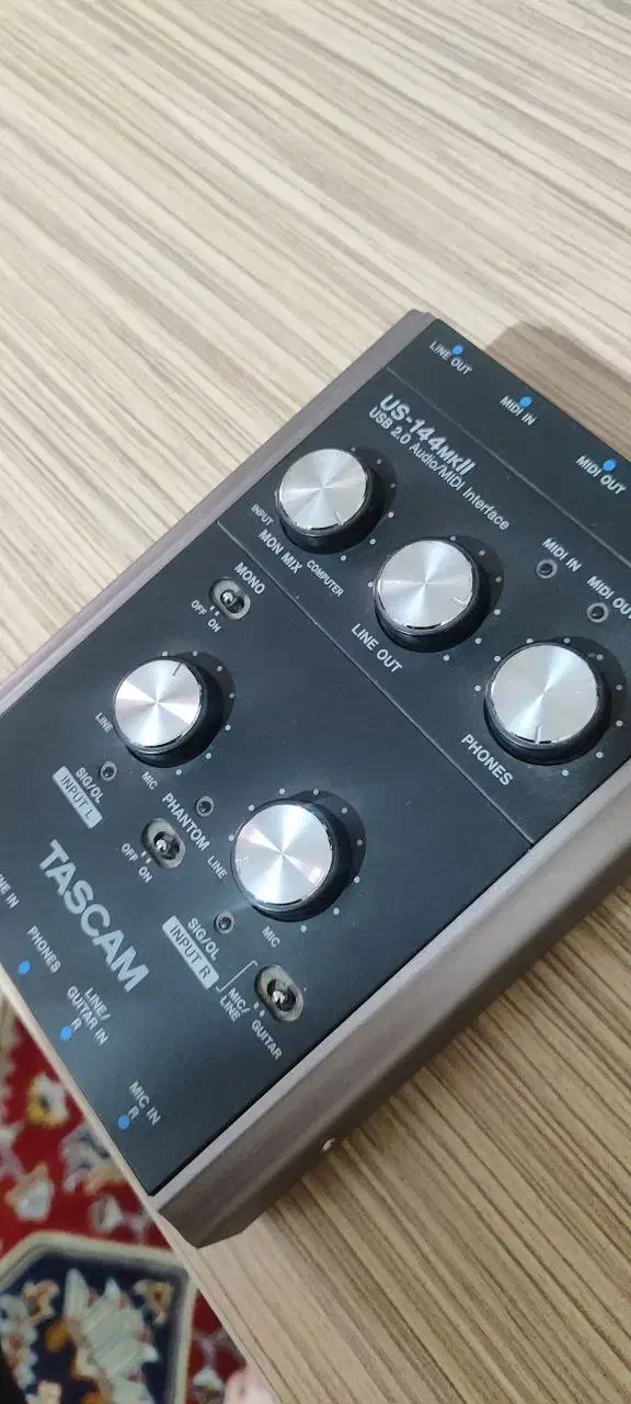 کارت صدا Tascam us144mk2|صوتی و تصویری|اندیشه, اندیشه فاز ۳|دیوار