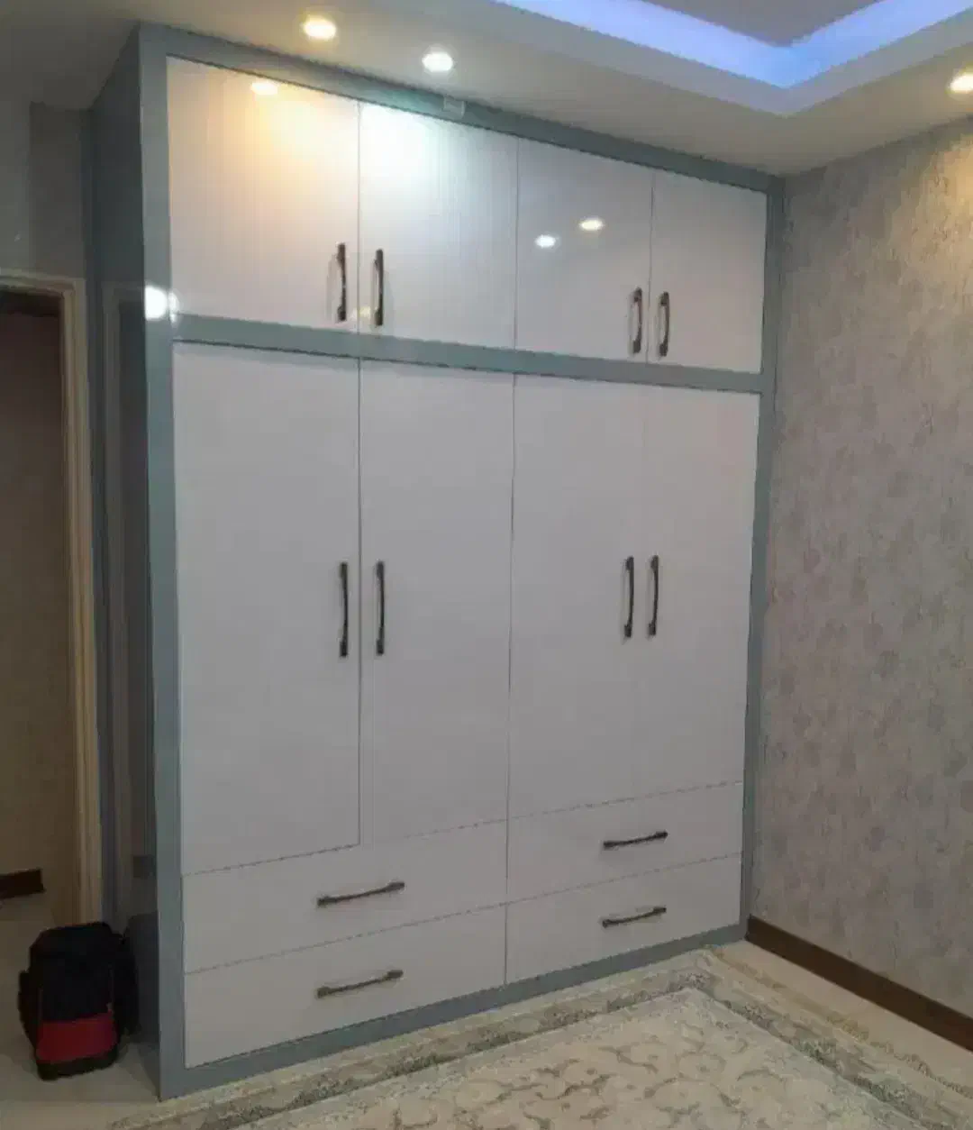 ساخت انواع وسایل چوبی|کتابخانه، شلف، قفسه‌های دیواری|کازرون, |دیوار