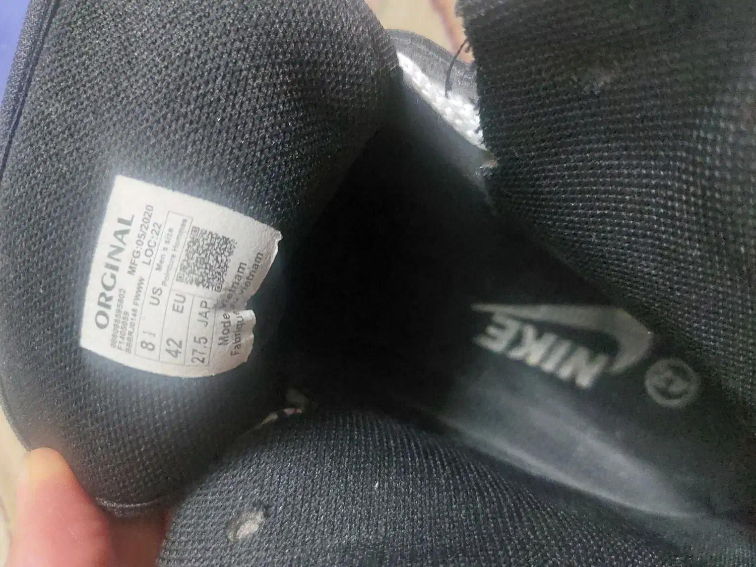 نیم بوت بستکبالی طرح نایک|کیف، کفش، کمربند|مرند, |دیوار