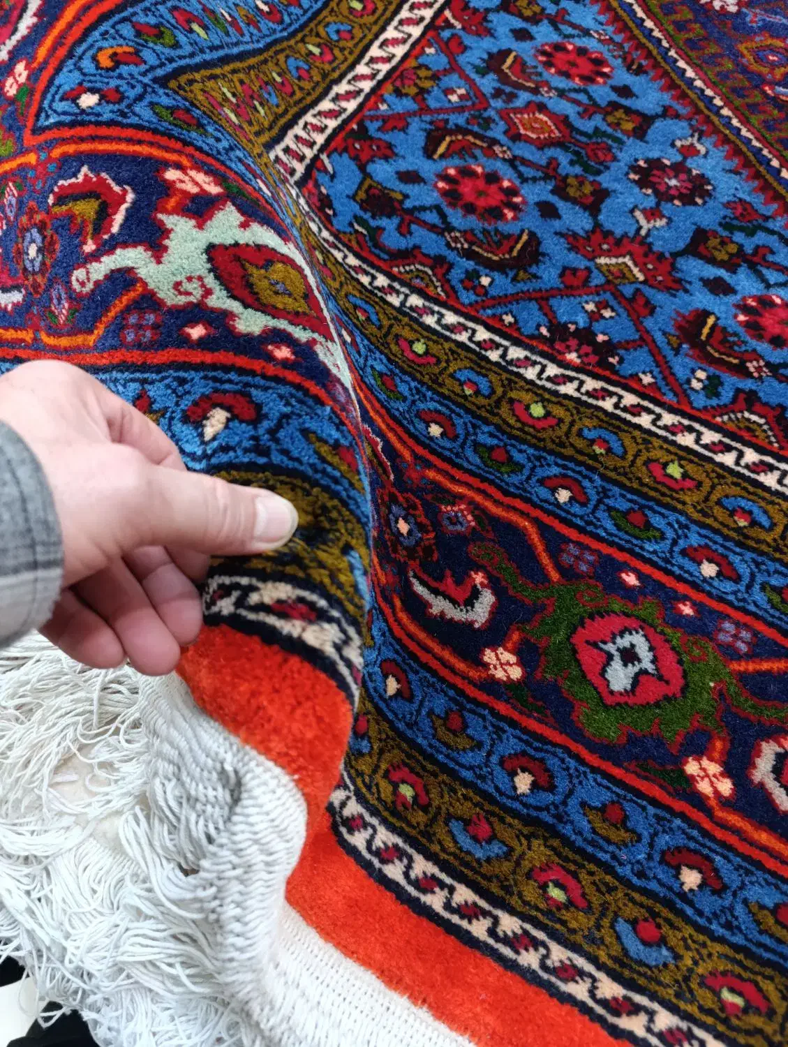 دوتخته فرش ۱۲ متری کرک در حد نو جفت بهم خور|فرش|اردبیل, |دیوار