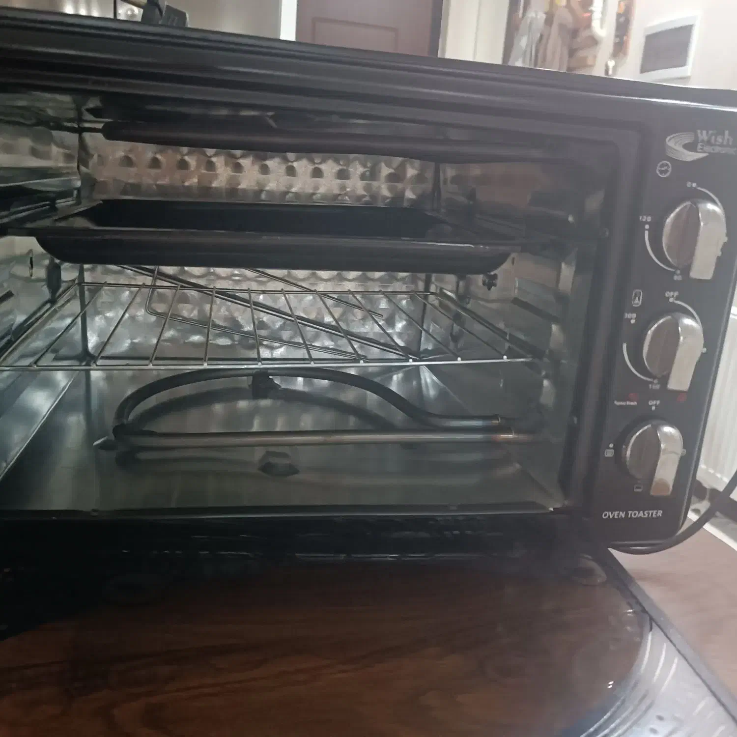 فروش اون تستر در حد نو مارک wish|اجاق گاز و لوازم برقی پخت‌وپز|کرج, گلشهر|دیوار