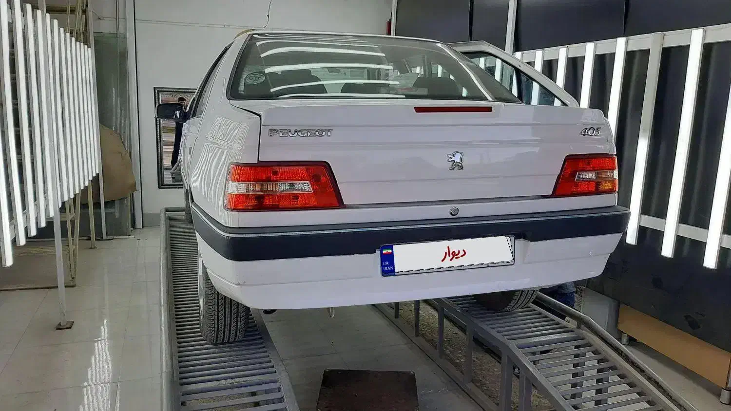 ۴۰۵ اس ال ایکس سیمی مدل ۹۹ کم کار|خودرو سواری و وانت|خرمآباد, |دیوار