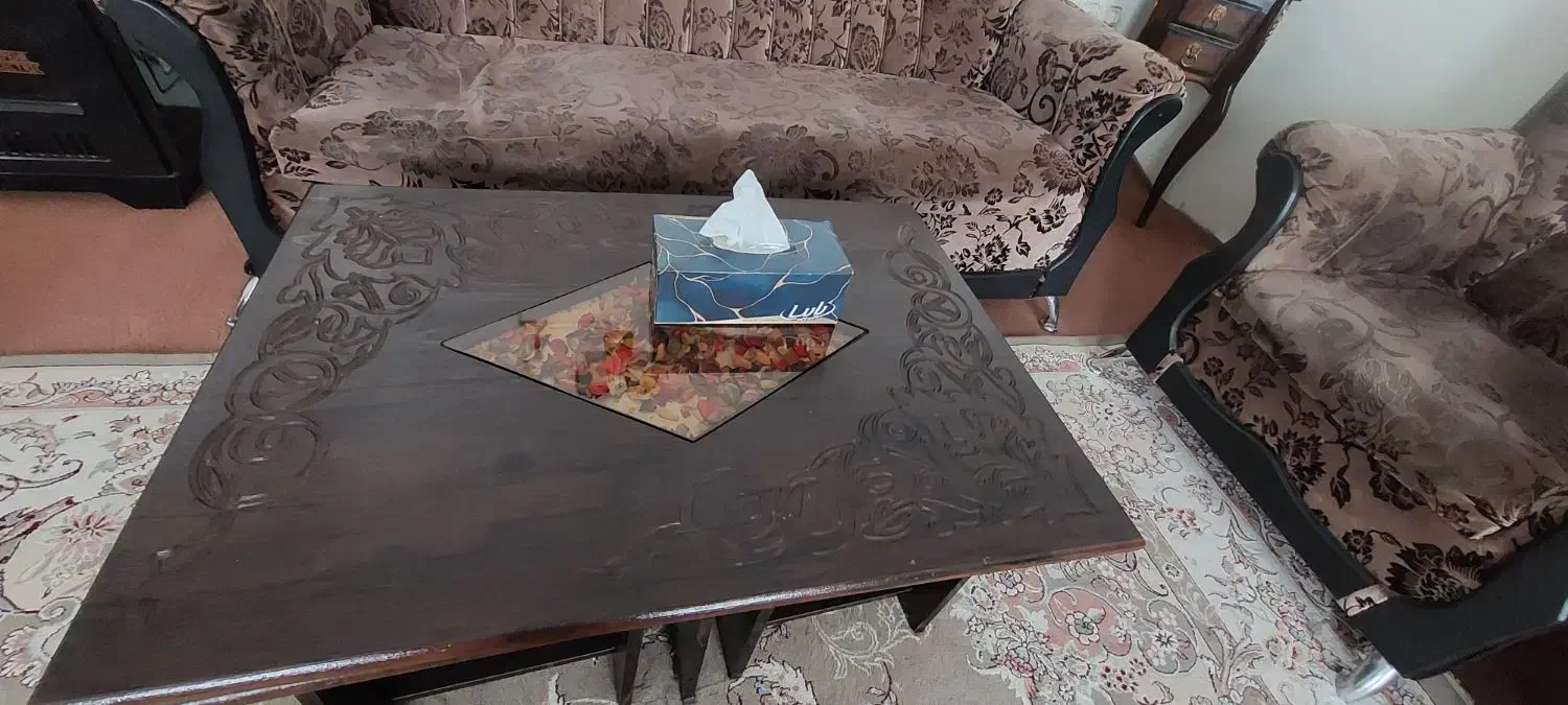 میز جلو مبلی|مبلمان خانگی و میز عسلی|محمدیه-قزوین, |دیوار