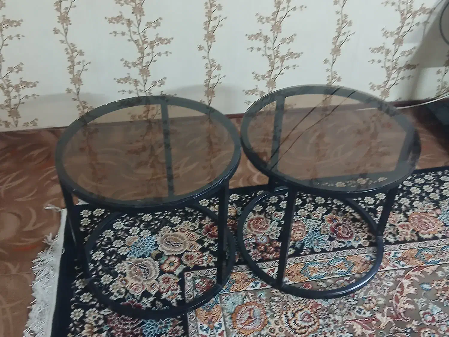 میز فلزی گرد ۵۰|میز و صندلی غذاخوری|مشهد, رسالت|دیوار