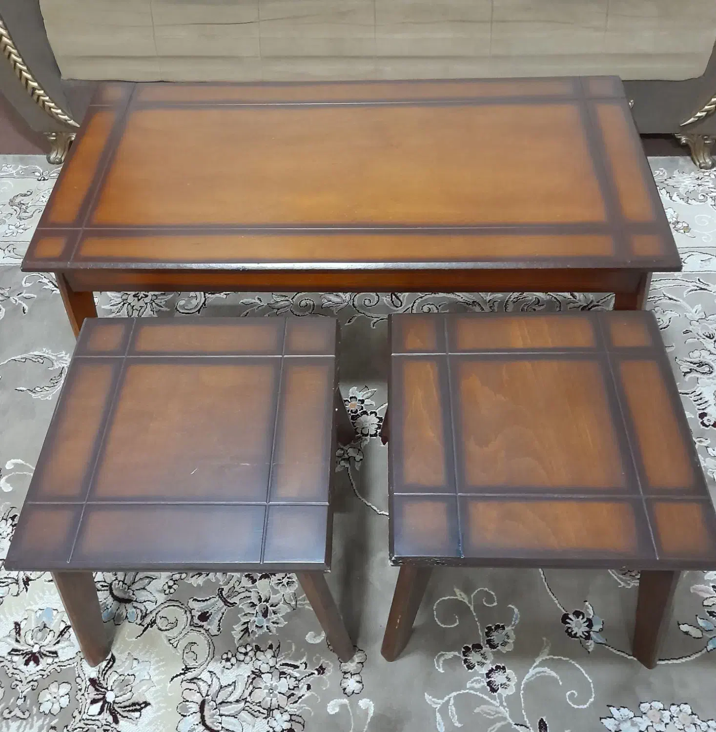 سه عدد میز جلو مبلی|مبلمان خانگی و میز عسلی|مشهد, وحید|دیوار