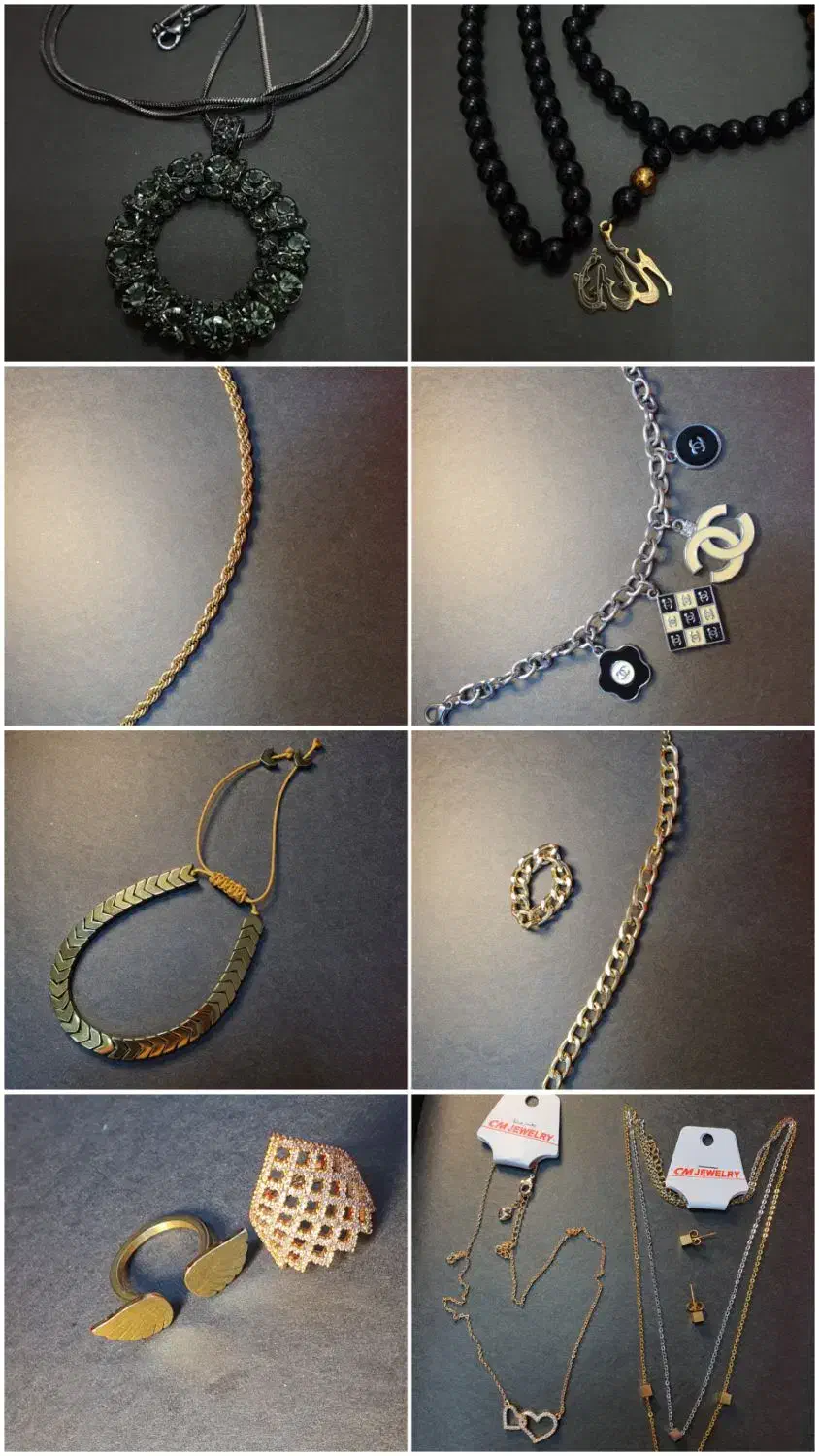 گردبند دستبند نیم ست انگشتر|بدلیجات|رشت, فلسطین|دیوار