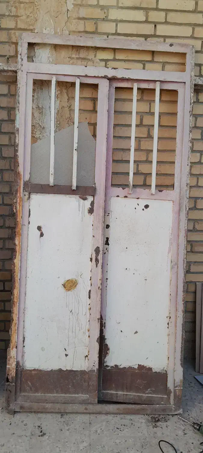 درب حیاط و اتاق آهنی|حراج|رامشیر, |دیوار