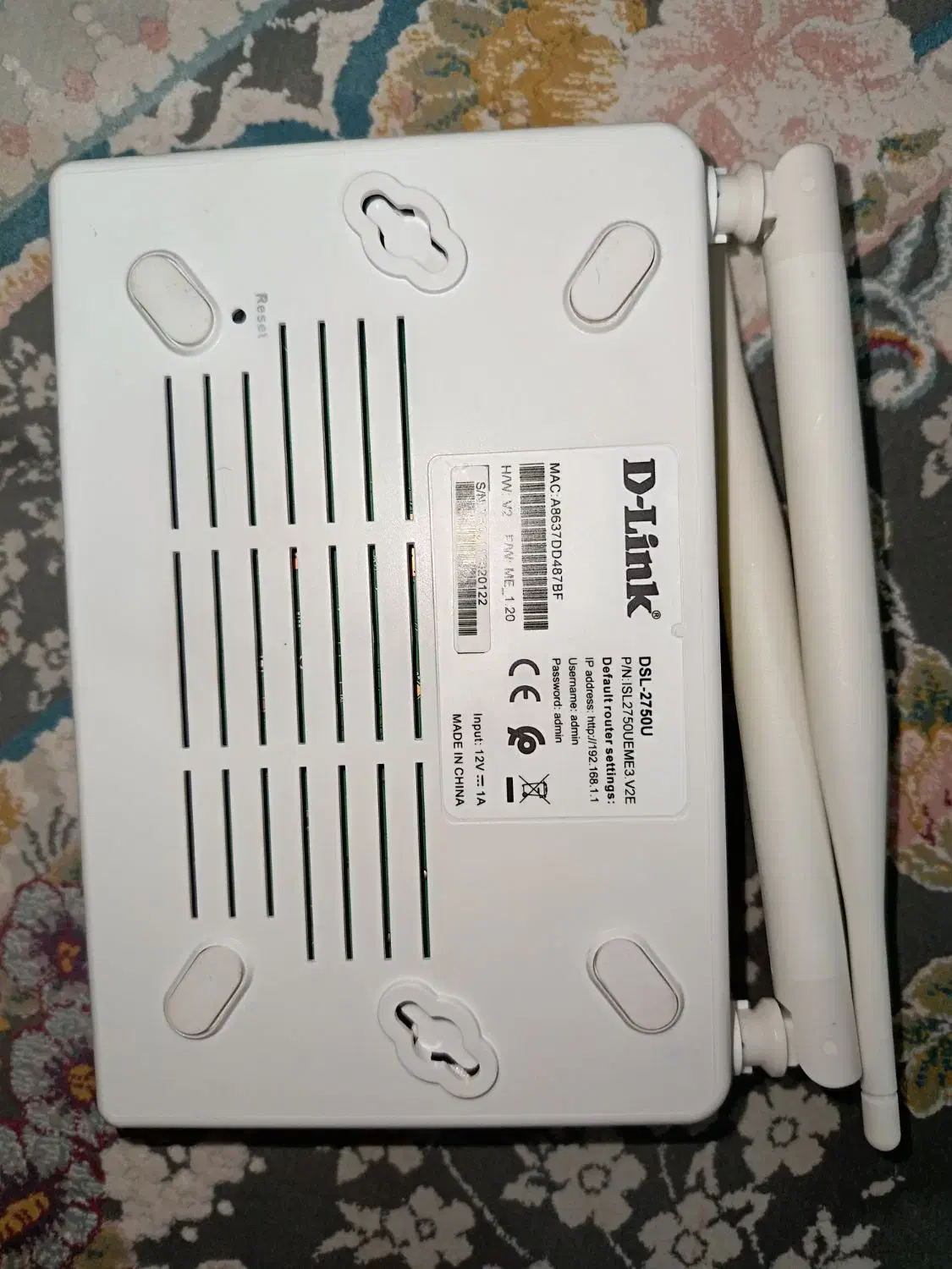 مودم adsl خط ثابت|مودم و تجهیزات شبکه|زابل, |دیوار