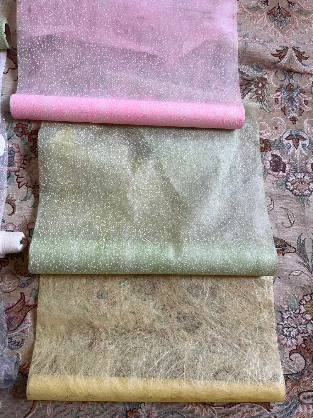 فوم و تیوب پارچه کنفی کادویی|صنایع دستی و سایر لوازم تزئینی|تهران, باغ فیض|دیوار