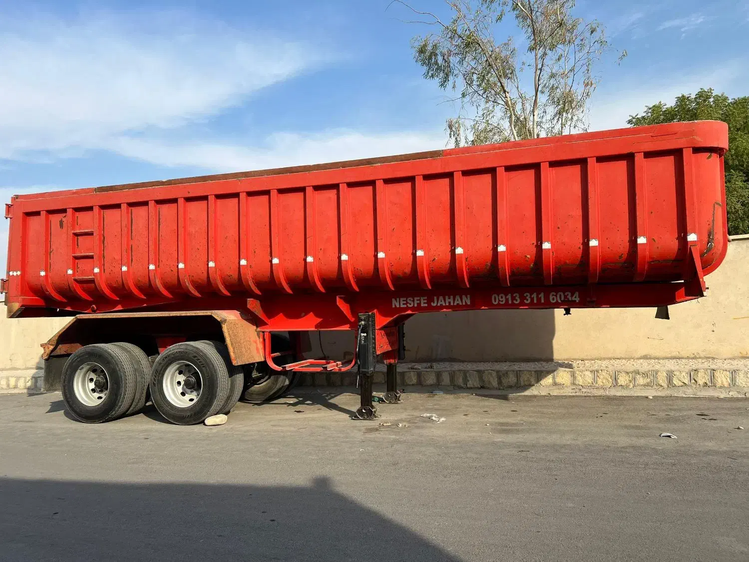 کمپرس نصف جهان|خودرو سنگین|رویدر, |دیوار