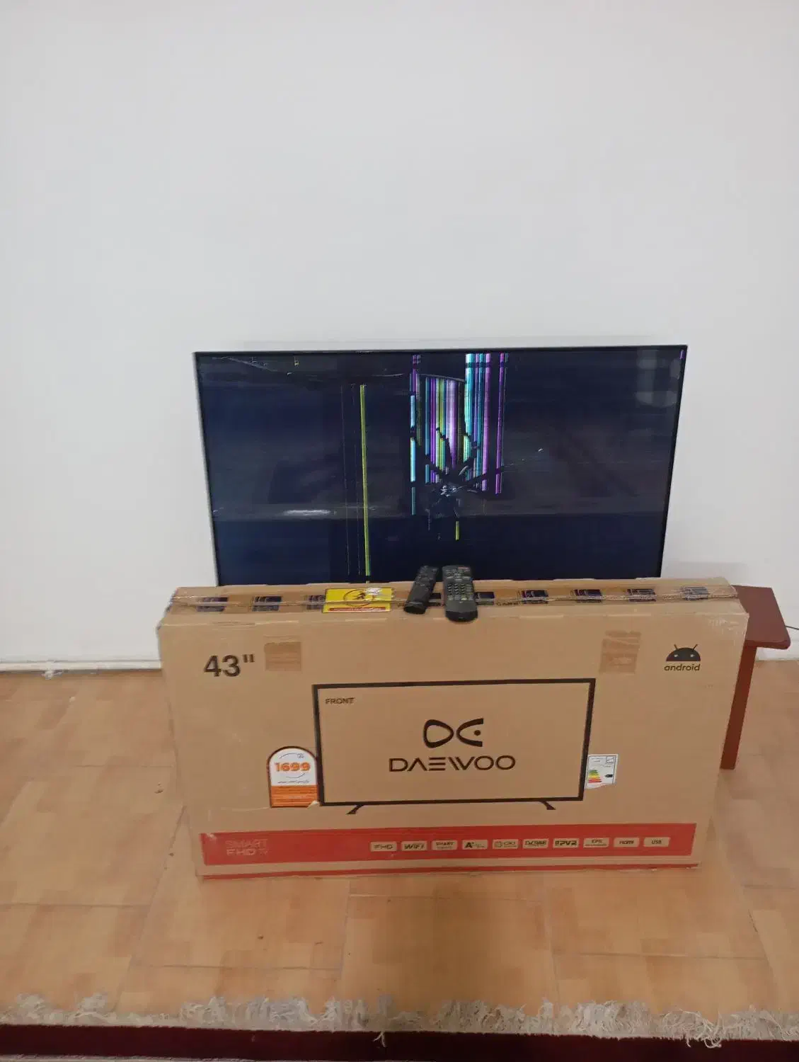 ال ای دی ۴۳دوو.فروش فوری|تلویزیون و پروژکتور|قرچک, پویینک|دیوار