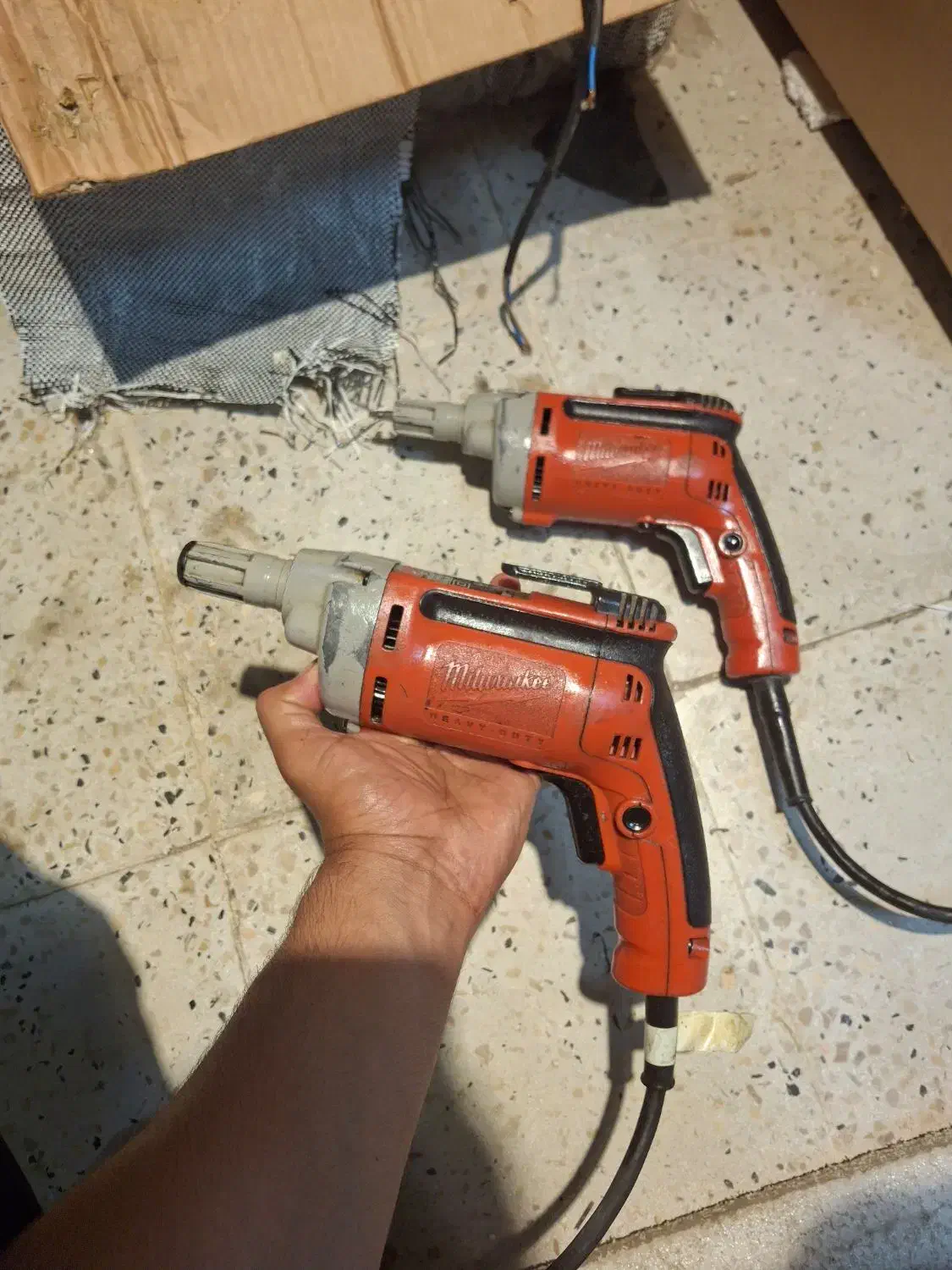 دریل پیچ بند(اسکروگان) میلواکی اصل آمریکا استوک|ابزارآلات|ریگ, |دیوار