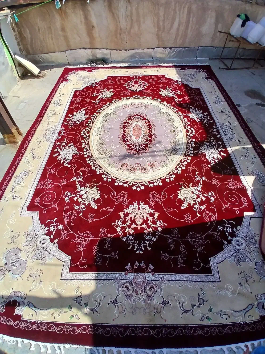 ۲ عدد فرش ۱۲ متری سالم و تمیز|فرش|قم, چهل درخت‎|دیوار