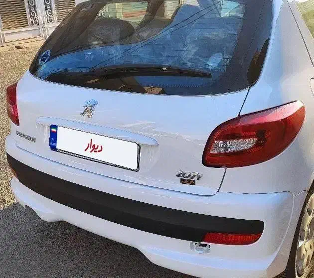 207 پانا یا سقف فلز حواله|خودرو سواری و وانت|قم, زاد|دیوار