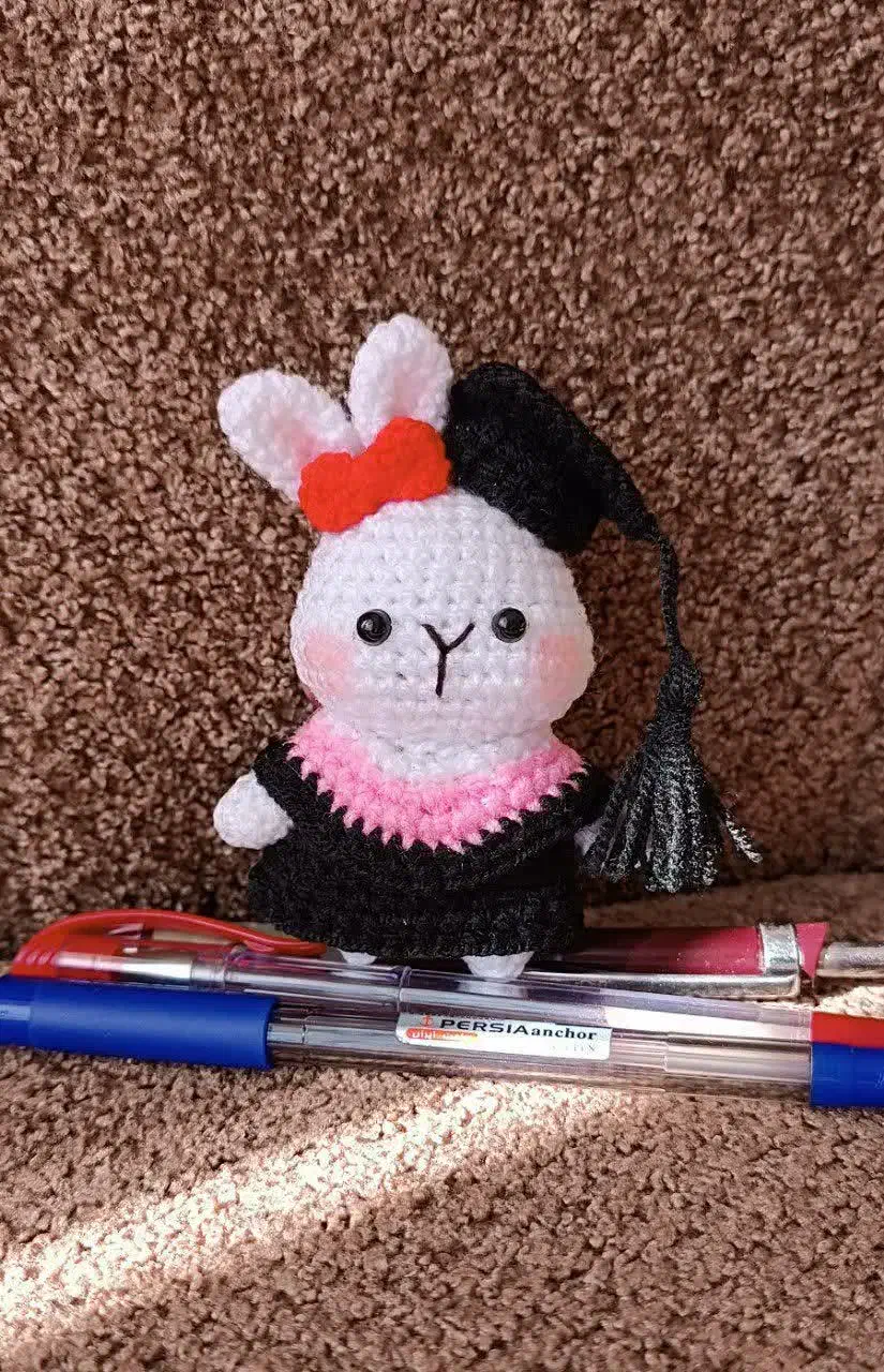 عروسک خرگووش بافتنی|اسباببازی|یزد, |دیوار