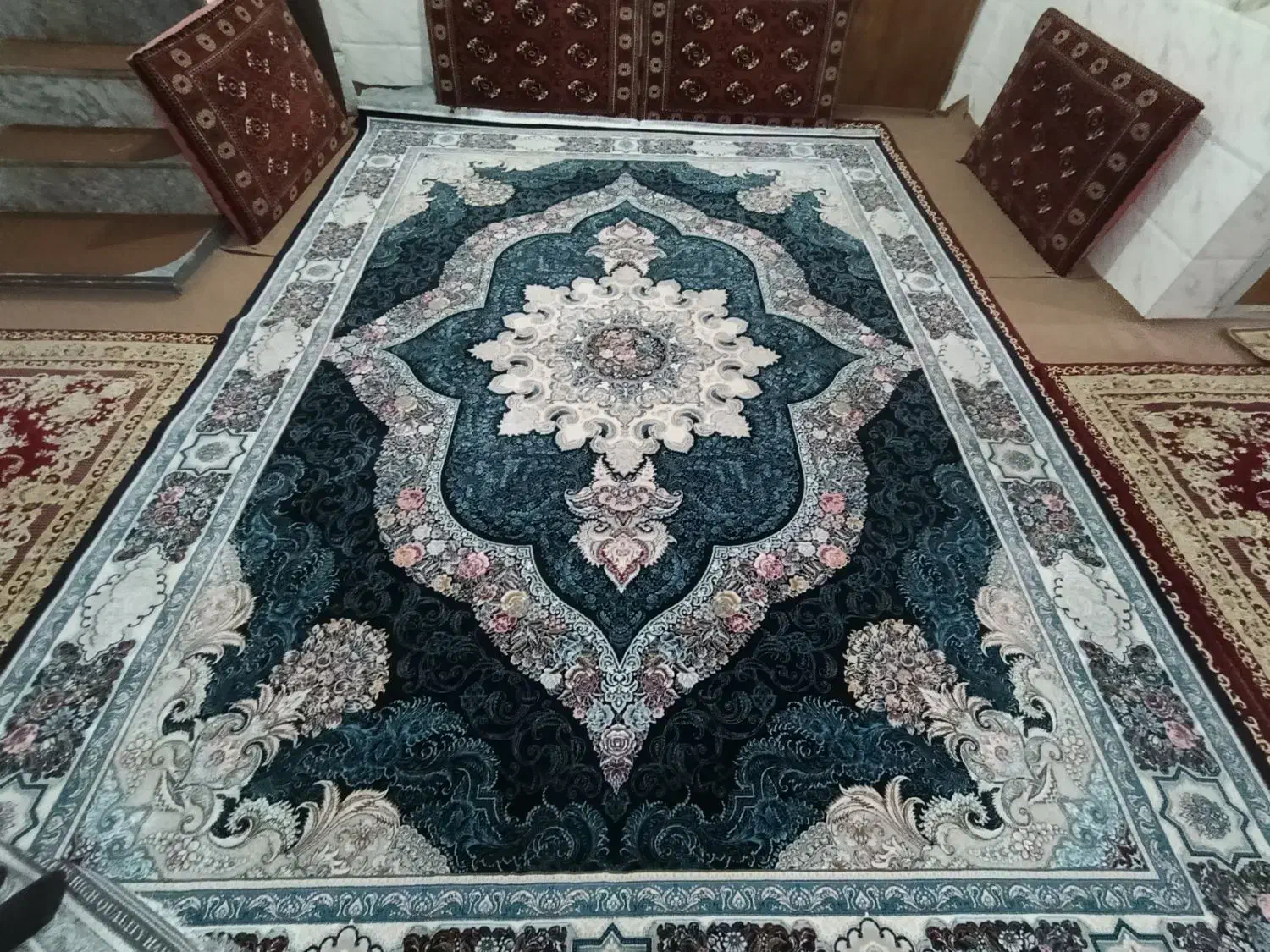 فرش|فرش|بندر ترکمن, |دیوار