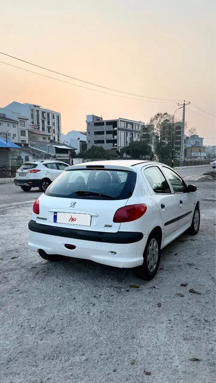 206 تیپ ۲|خودرو سواری و وانت|رشت, گلسار|دیوار