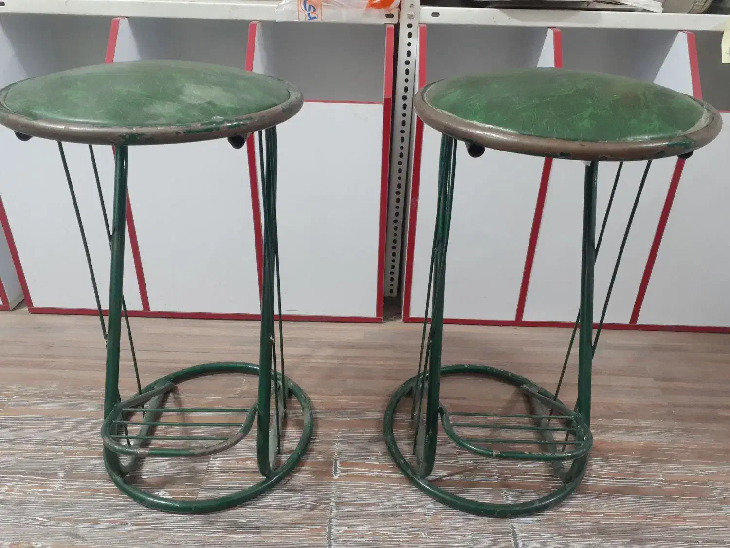 صندلی اپن فلزی یک جفت|صندلی و نیمکت|بیرجند, |دیوار