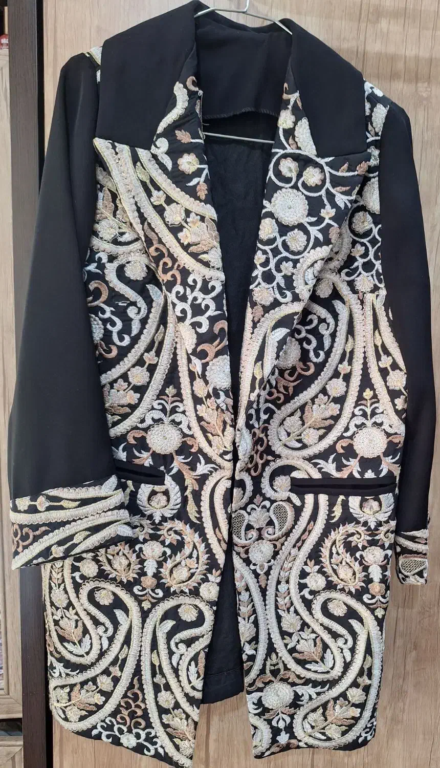 مانتو کتی سوزن دوزی|لباس|ابهر, |دیوار