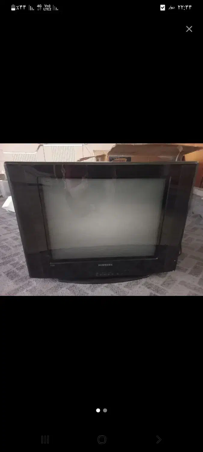 دوعدد تلویزیون سامسونگ و ویترین|تلویزیون و پروژکتور|ساوه, |دیوار