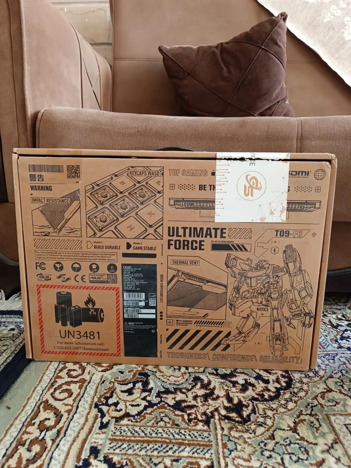 لپتاپ ASUS TUF RTX4070|رایانه همراه|رفسنجان, |دیوار