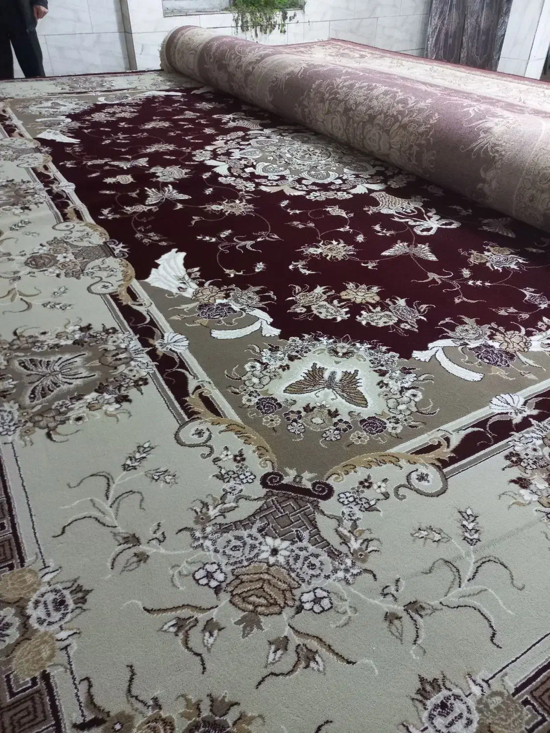 فرش ۱۲ متری|فرش|بابل, |دیوار