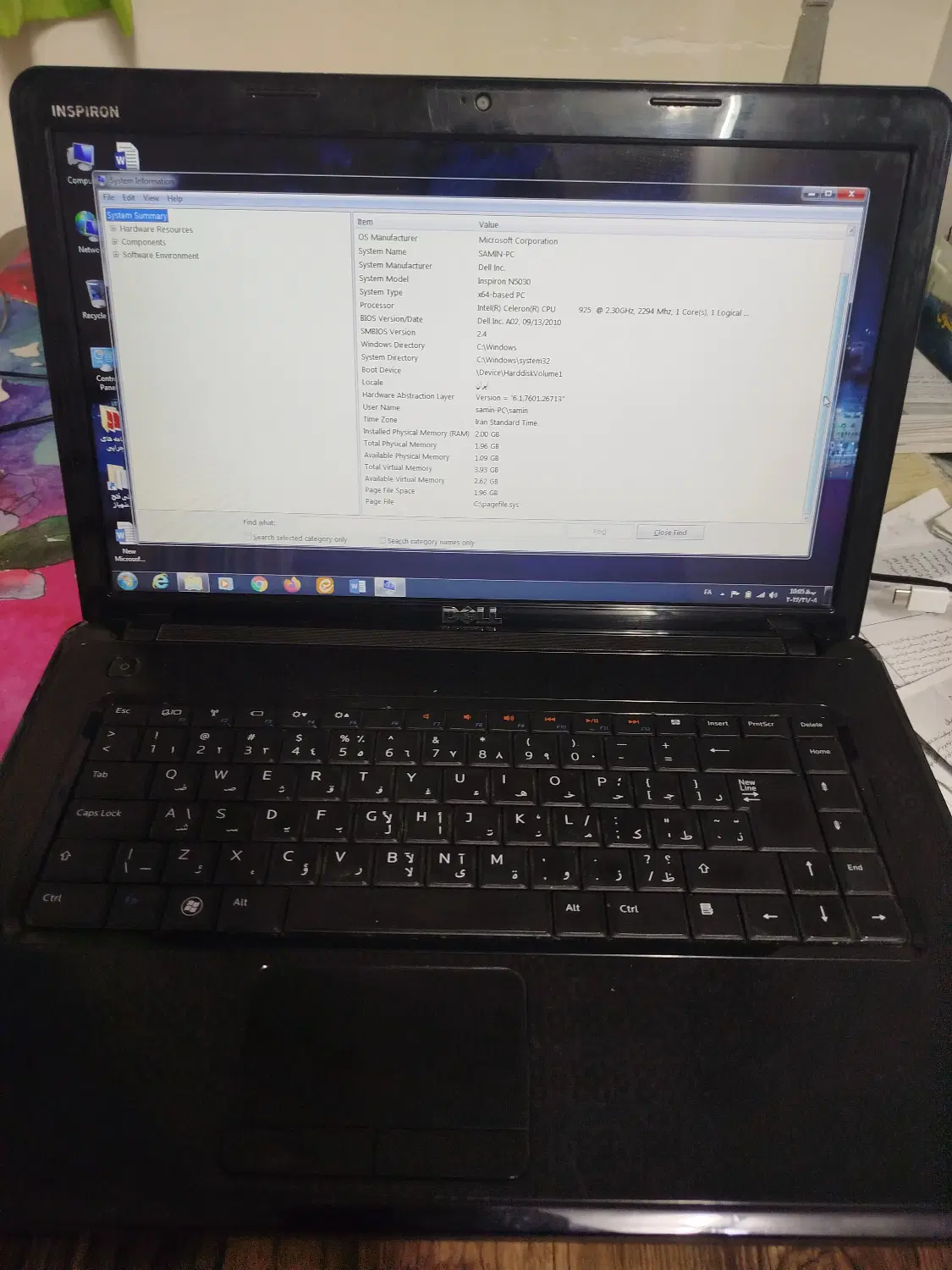 لپتاب dell Inspiron N5030|رایانه همراه|قم, پردیسان|دیوار