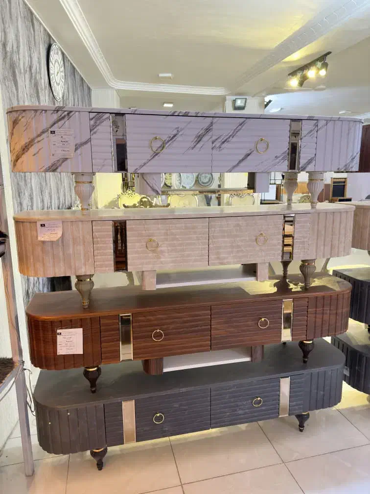 میز تلویزیون شیشه خور،زرکالا اقساطی1|میز تلویزیون|یاسوج, |دیوار