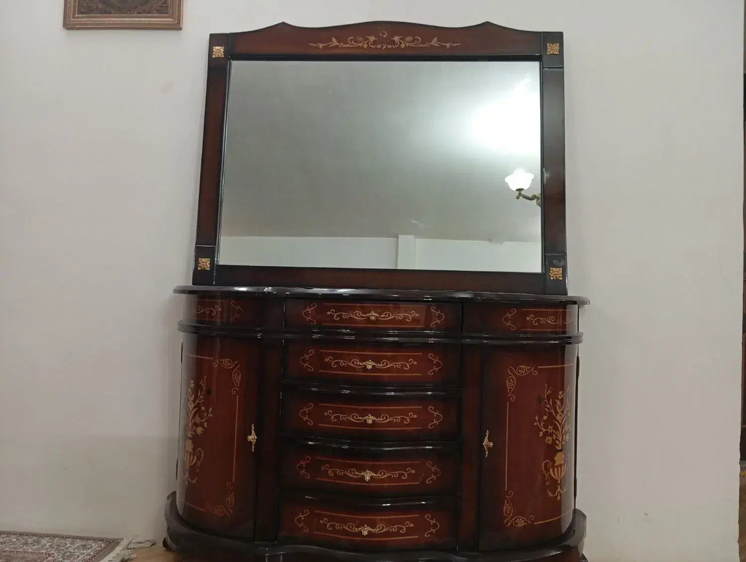 کنسول چوب|بوفه، ویترین، کنسول|گلبهار, شهر جدید گلبهار|دیوار