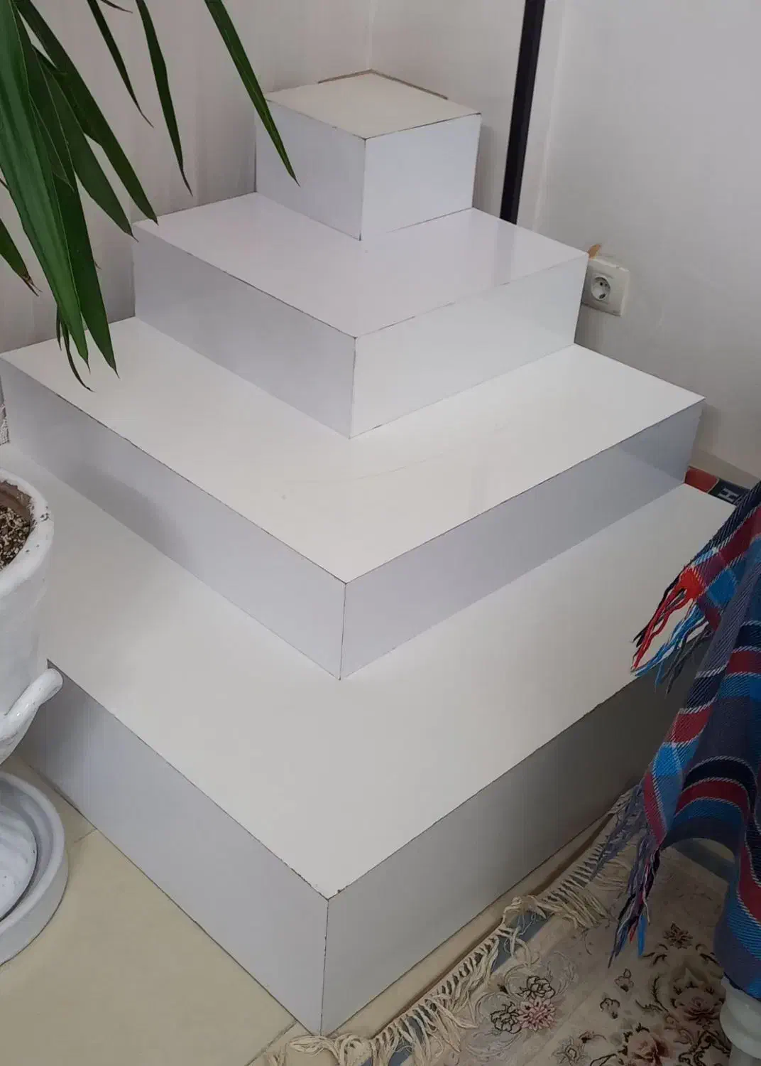 پایه گل ام دی اف|کتابخانه، شلف، قفسه‌های دیواری|بجنورد, |دیوار