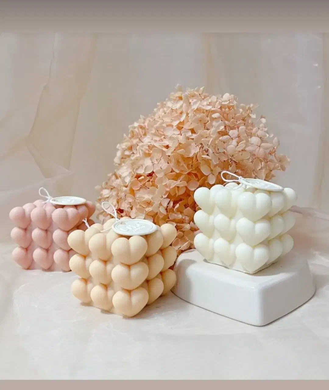 شمع های دکوراتیو و مدرن پینترستی|صنایع دستی و سایر لوازم تزئینی|ارومیه, |دیوار