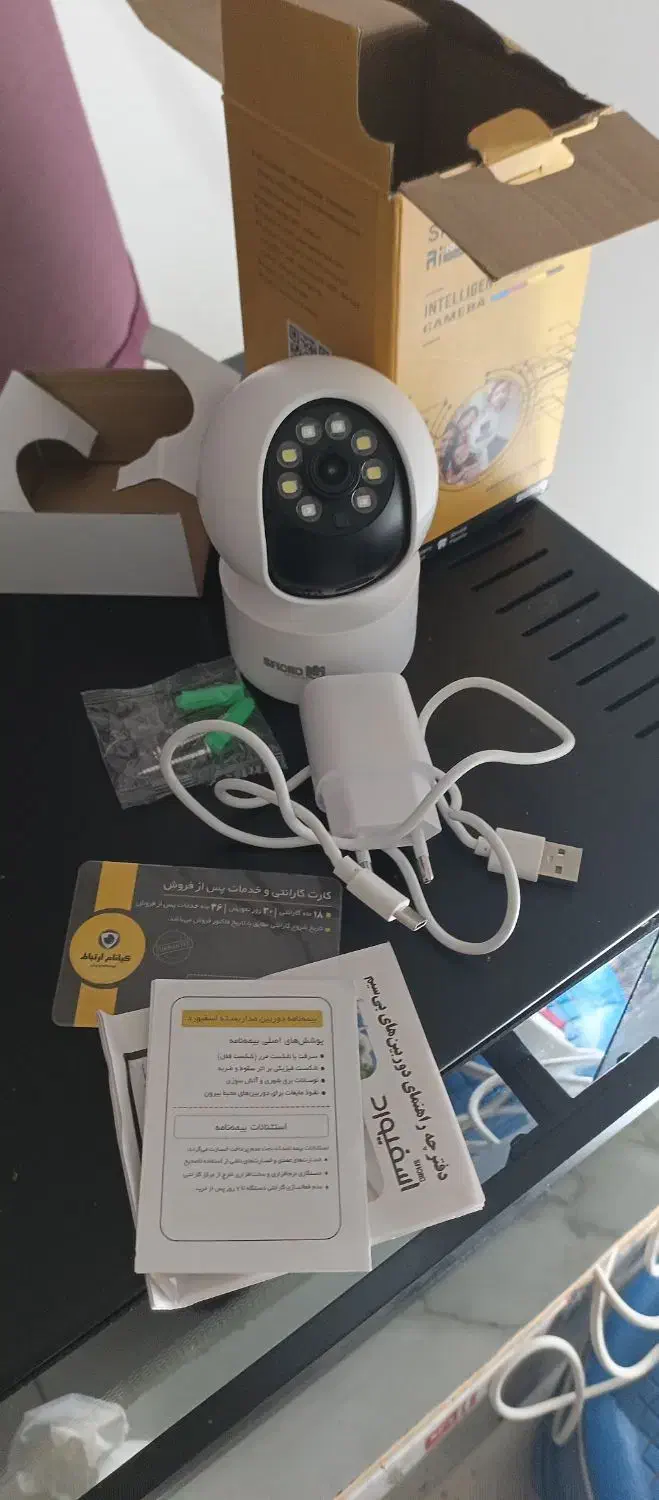 دوربین مدار  در حد نو wifi smart  sfiord Z225|دوربین مداربسته|هشتگرد, فاز ۷ مهستان|دیوار