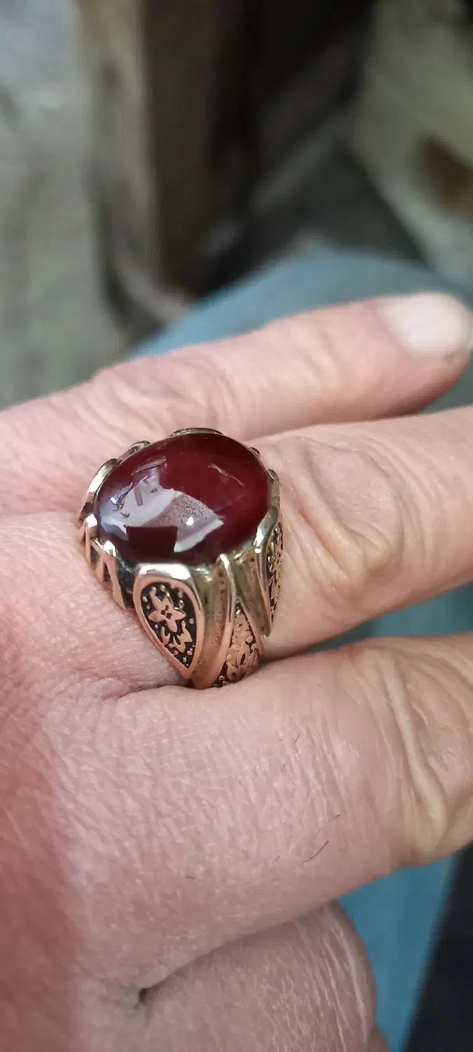 انگشترزیبایی گارنت بارکاب صلا روس|جواهرات|اردبیل, |دیوار