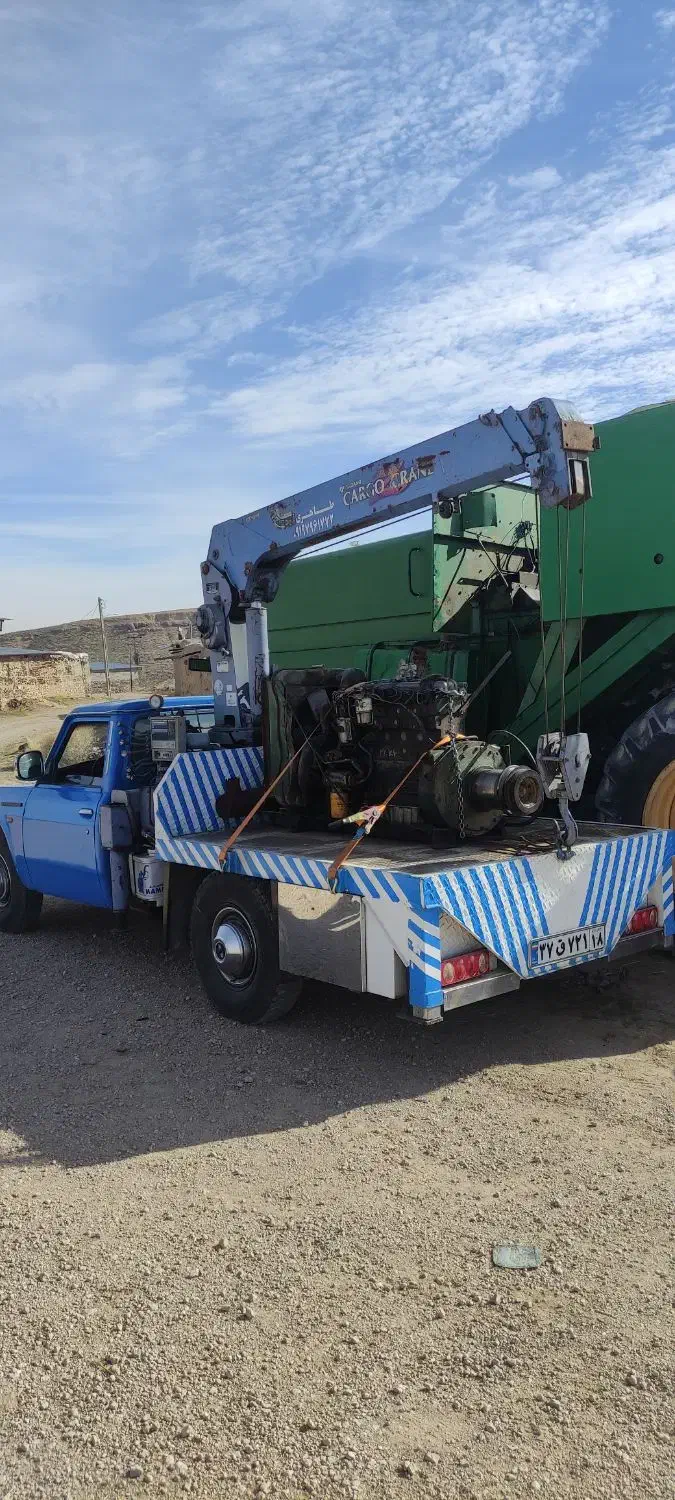 جرثقیل نیسان 2تن(بارگیری،تخلیه،حمل و نقل)|خدمات حمل و نقل|همدان, |دیوار