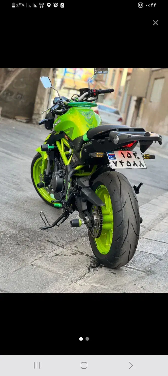 بنلی مدل ۹۸ جفت سیلندر|موتورسیکلت|کرج, کلاک نو|دیوار