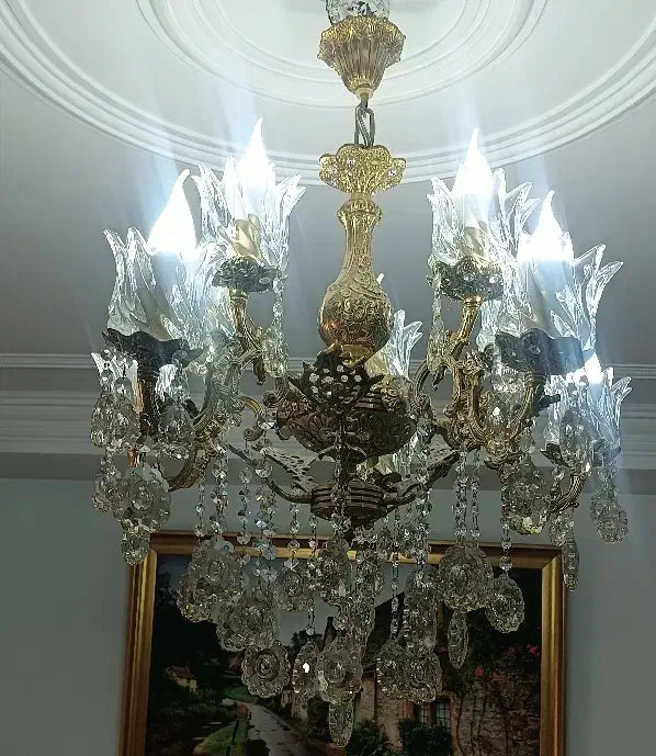 لوستر|لوستر و چراغ آویز|قدس, شهرقدس|دیوار