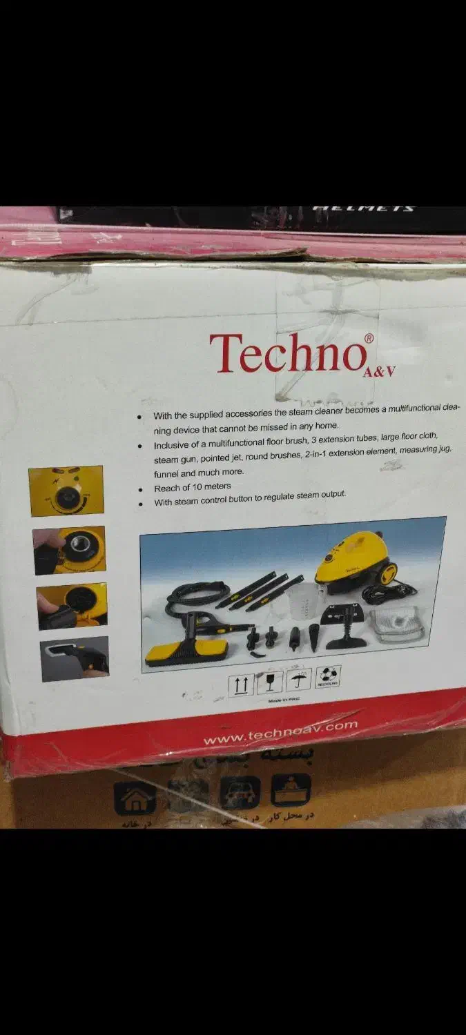 بخارشوی تکنو مدل ۳۲۰۰|جاروبرقی، جارو شارژی، بخارشو|نیشابور, دارایی|دیوار