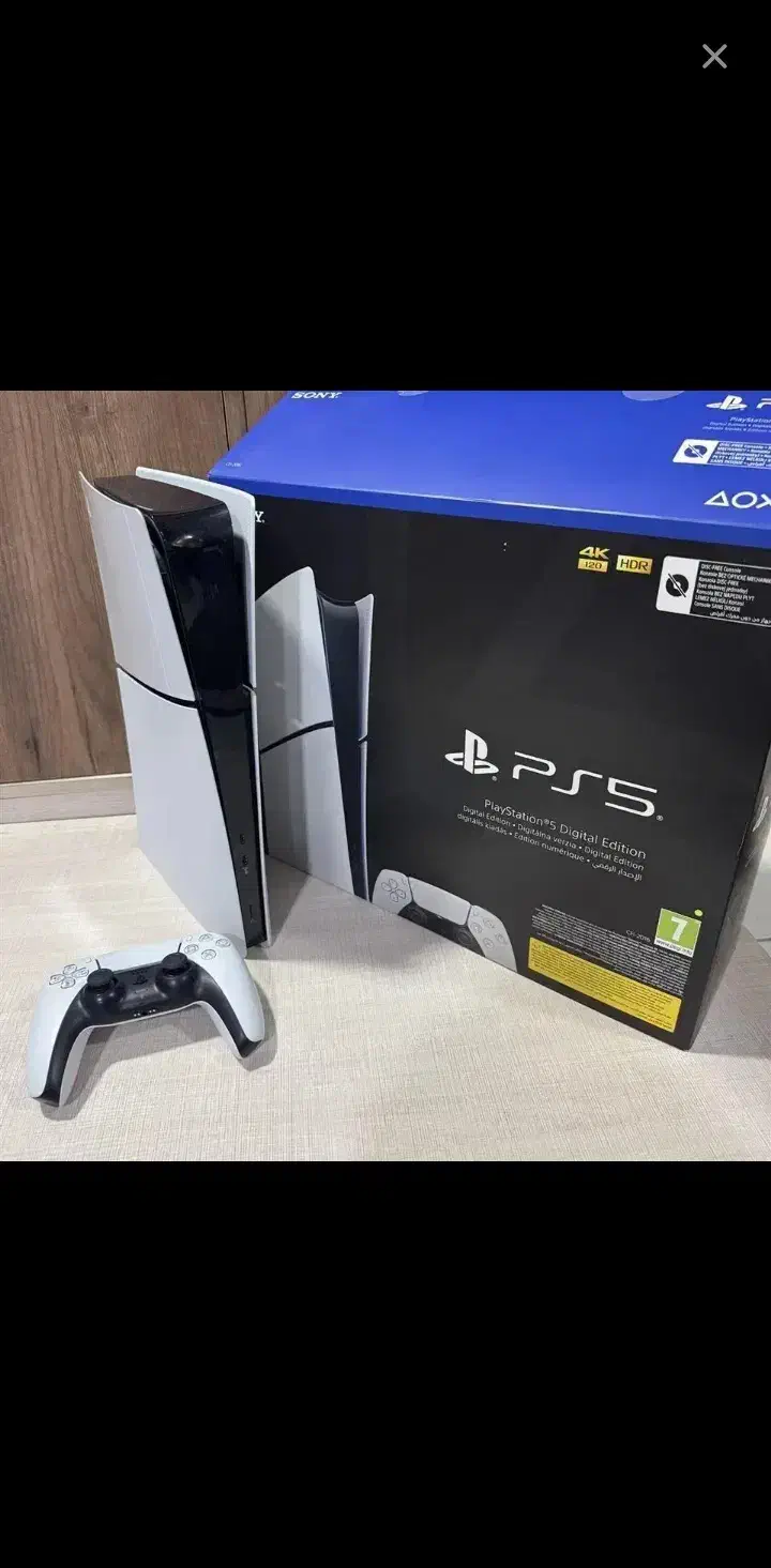 ps5 1T digital تک دسته فول بازی|کنسول، بازی ویدئویی و آنلاین|خمینی‌شهر, |دیوار