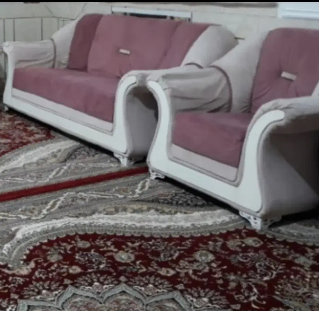 مبلمان ۷نفره|مبلمان خانگی و میز عسلی|مرودشت, فاز اول شهرک فرهنگیان|دیوار