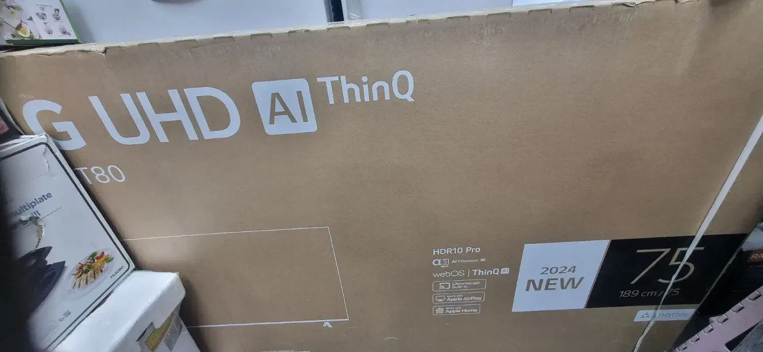 تلویزیون ۷۵ اینچ ال جی اصلی UT80|تلویزیون و پروژکتور|ایلام, |دیوار