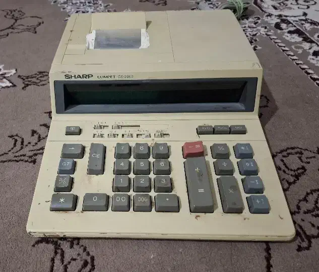 ماشین حساب SHARP|کلکسیون اشیاء عتیقه|رودشت (اصفهان), |دیوار