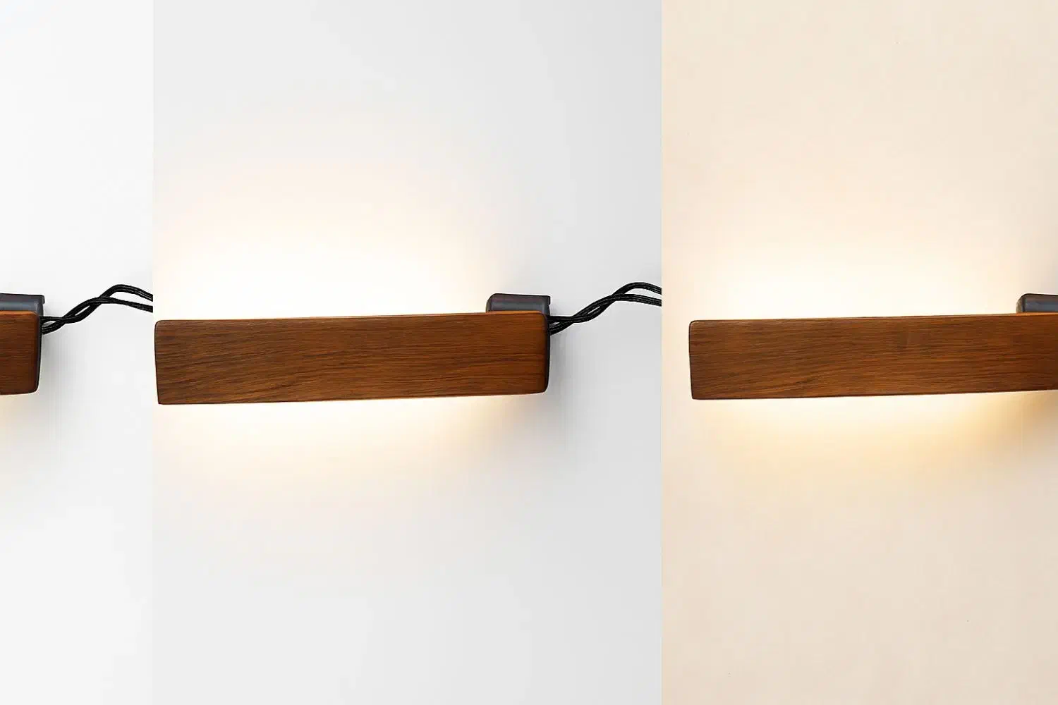 چراغ دیواریLED با بدنه چوبی|چراغ خواب و آباژور|اردبیل, |دیوار