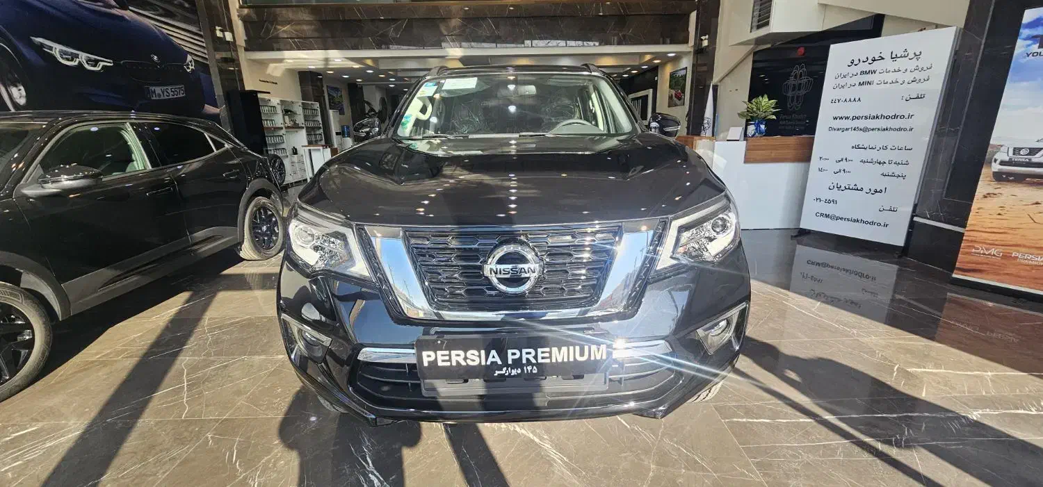 نیسان ترا فول کامل۴۰۴ صفرخشک مشکی داخل موکا|خودرو سواری و وانت|تهران, سید خندان (جلفا)|دیوار