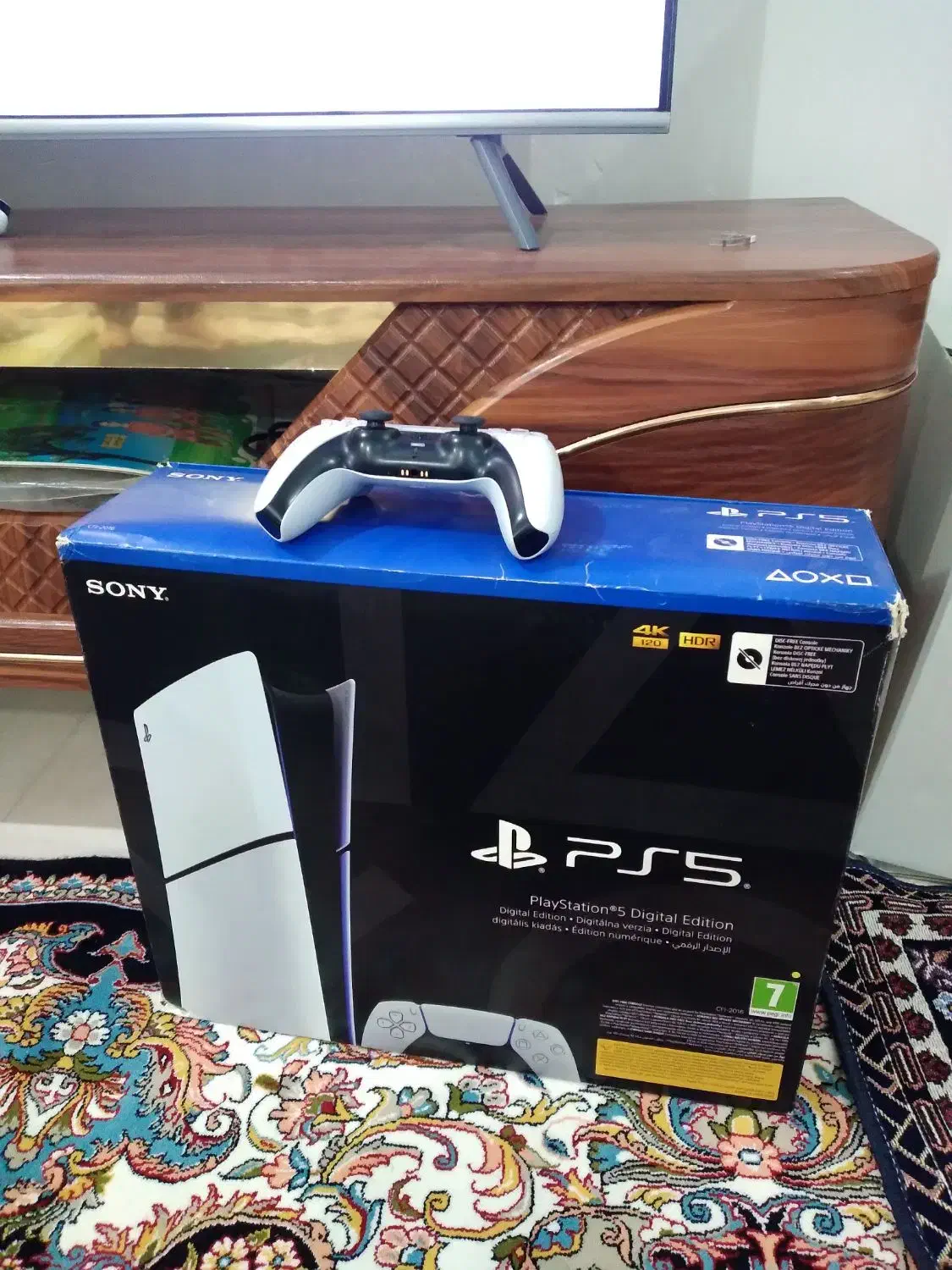 ps 5 اسلیم اروپا|کنسول، بازی ویدئویی و آنلاین|اهواز, کوی نفت|دیوار
