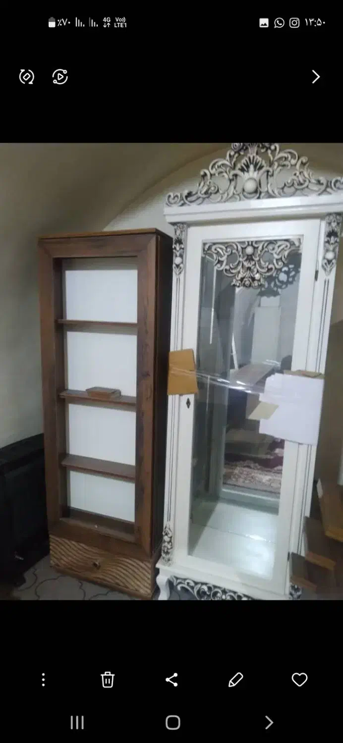 وسایل تمیز در حد نو به دلیل کمبود جا فروخته میشه|تخت و سرویس خواب|فارسان, |دیوار